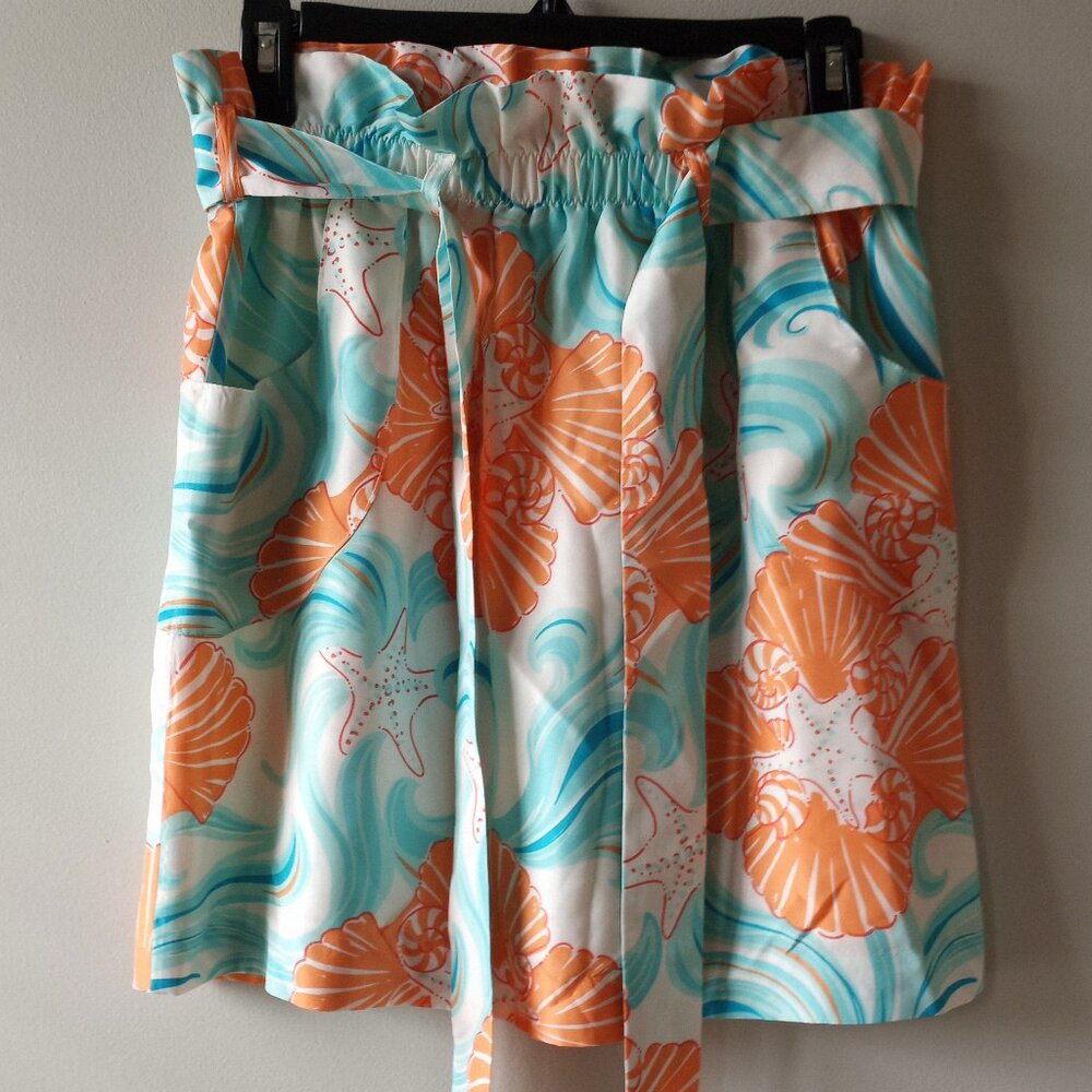 'Lilly Pulitzer' 100% Silk Fully lined Skirt Size S EUC* Pristine